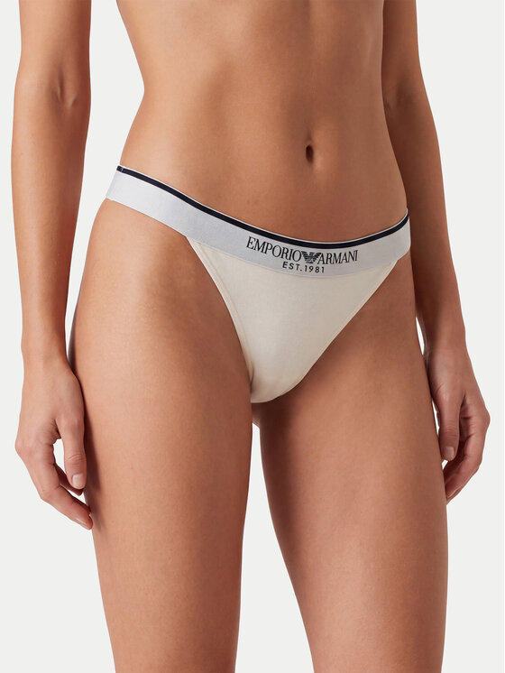 Emporio Armani Underwear Emporio Armani Underwear Conjunto de tangas EW000405 AF27298 U1131 Blanco