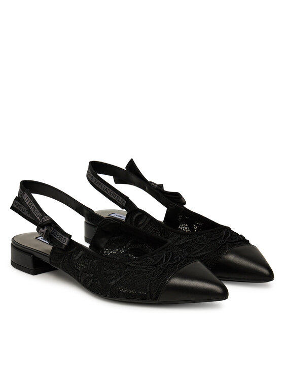 KARL LAGERFELD Sandale KARL LAGERFELD Kerrie KL40152A Crna