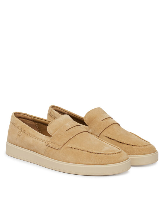 Clarks Туфлі Clarks Lockford Easy 26186190 Бежевий