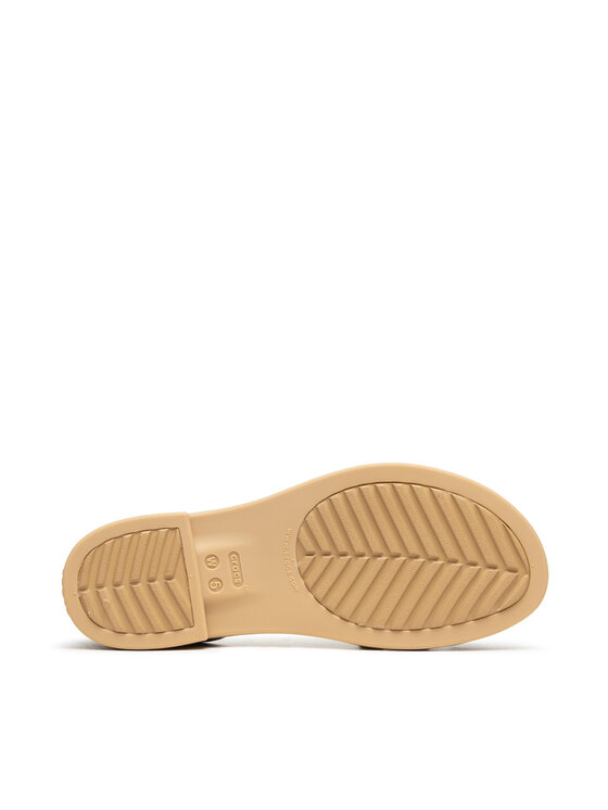 Crocs Sandales Crocs Tulum Open Flat W 206109 Melns