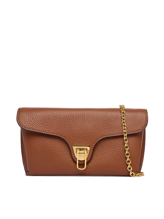 Coccinelle Сумка Coccinelle T8A Coccinelle Double Beat E1 T8A 11 03 01 Коричневий