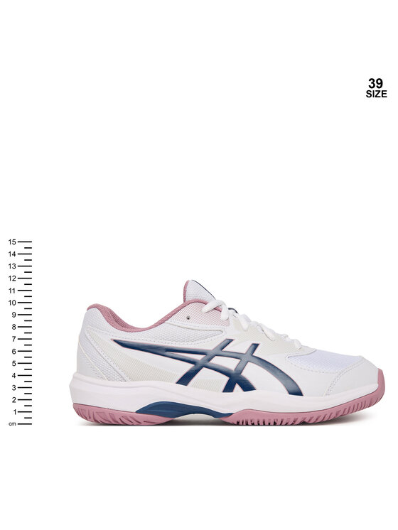 Asics Boty na tenis Asics Gel-Game Gs 1044A083 Bílá