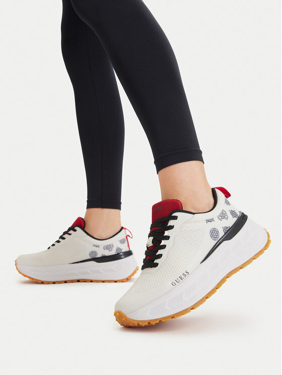 Guess Sneakersy Guess FLPRN3 FAB12 Bílá