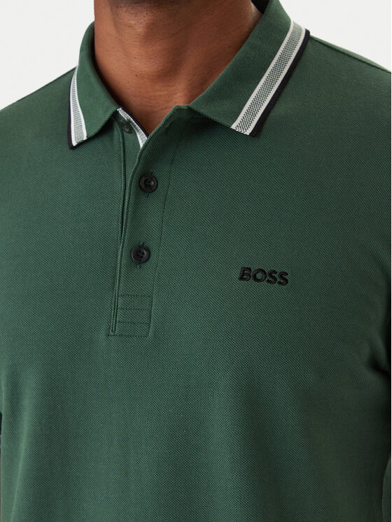BOSS BOSS Polo Paddy 50469055 Verde Regular Fit