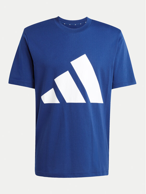 adidas adidas Футболка Essentials Big Logo JE8940 Cиній Regular Fit