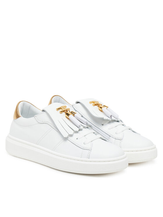 Elisabetta Franchi Сникърси Elisabetta Franchi F4-A9E-0232 Бял