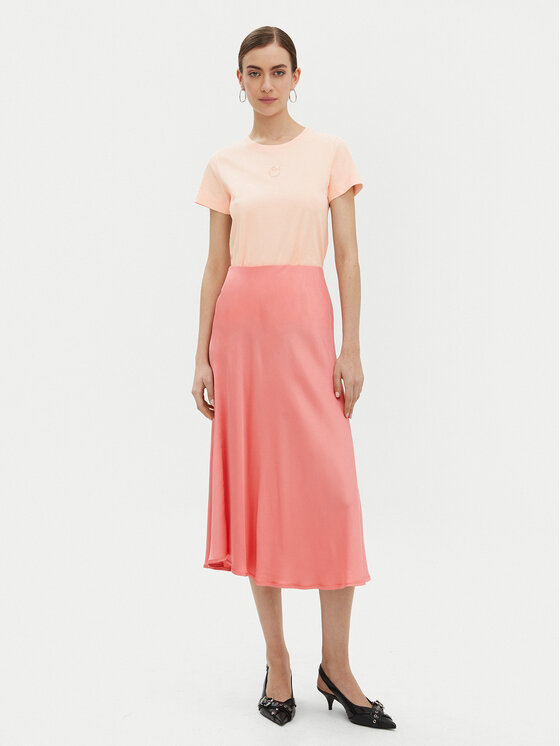 PINKO PINKO Футболка Bussolotto 100355 Рожевий Regular Fit