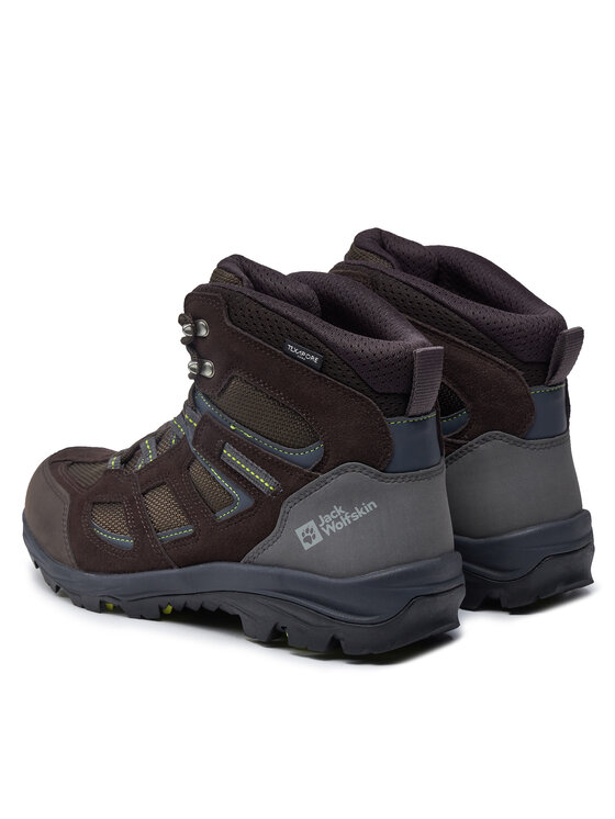 Jack Wolfskin Trekingová obuv Jack Wolfskin Vojo 3 Texapore Mid M 4042462 Hnedá