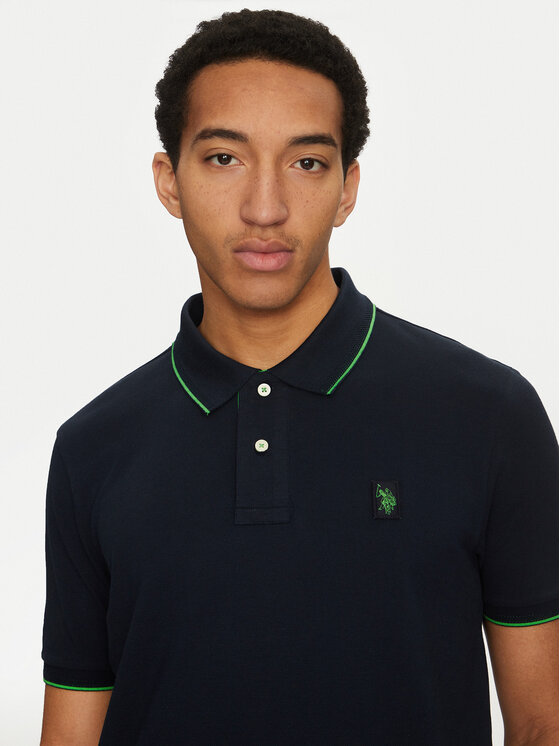 U.S. Polo Assn. U.S. Polo Assn. Поло MUP3508 Cиній Regular Fit
