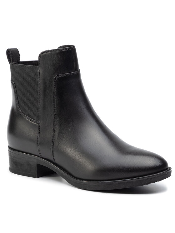 Geox Čizme Geox D Felicity G D94G1G 00043 C9999 Crna