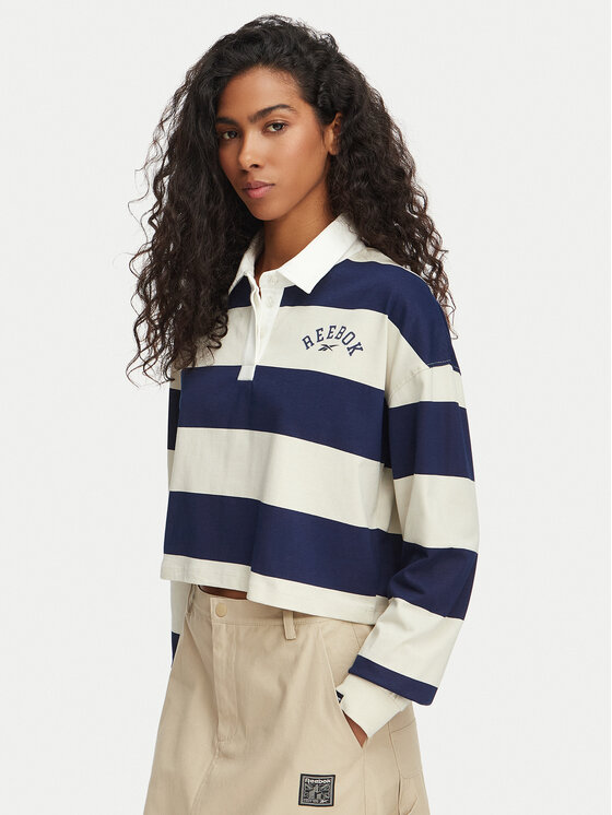 Reebok Reebok Polo Sabina RK25695CCW Ανοιχτό μπεζ Relaxed Fit