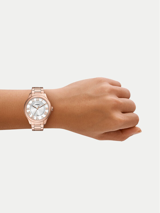 Fossil Годинник Fossil Gilmore ES5394 Золотий