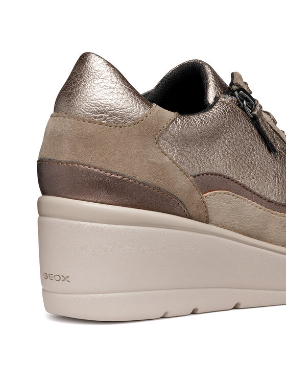 Geox Sneakersy Geox D Ilde D46RAA 02N22 C6029 Béžová