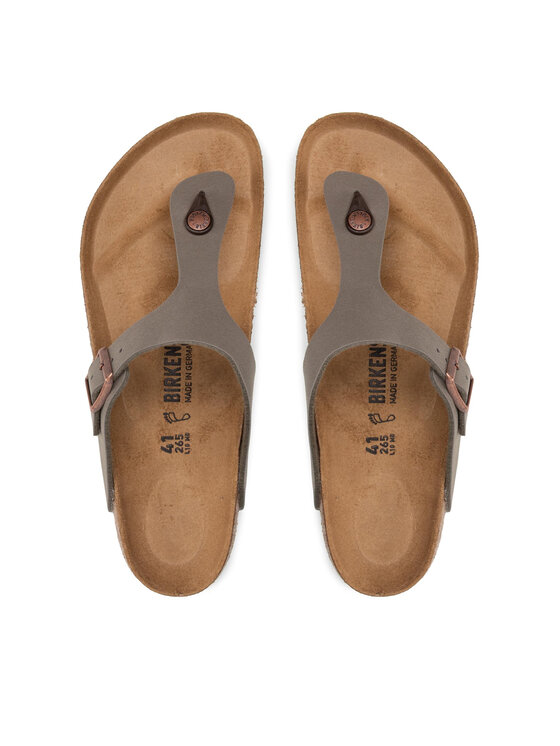Birkenstock В'єтнамки Birkenstock Gizeh 0043391 Сірий