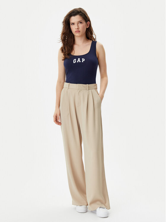 Gap Gap Топ 585421-00 Cиній Slim Fit