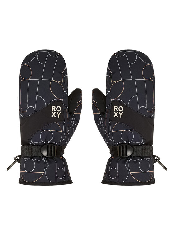 Roxy Лижні рукавиці Roxy Jetty Mitt ERJHN03266 Чорний
