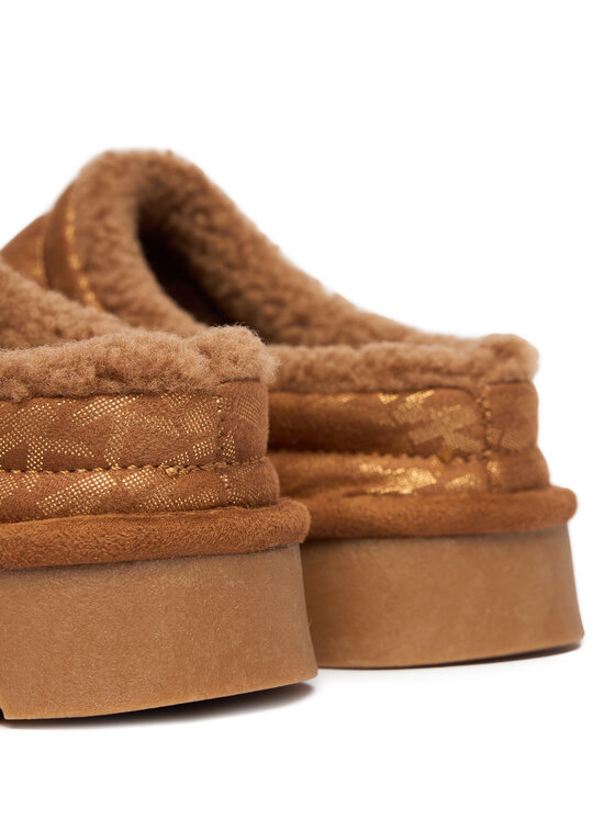 MICHAEL Michael Kors Papuče MICHAEL Michael Kors MK03782220 Hnedá