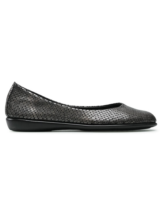 The Flexx Μπαλαρίνες The Flexx Plain Ballerina DS21-B226.09-ST-MILZ Ασημί
