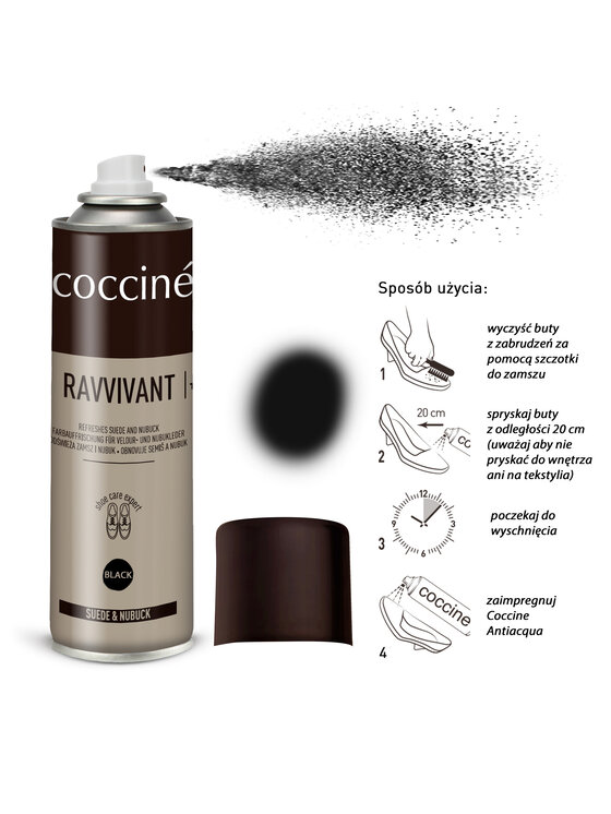 Coccine Renowator Coccine Ravvivant 55/59/250/02/A/15v4 Czarny