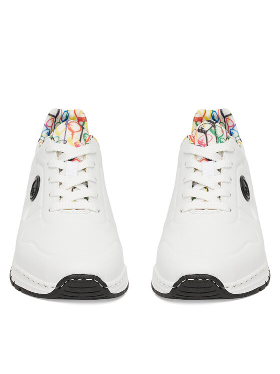 Rieker Sneakersy Rieker M4903-80 Bílá