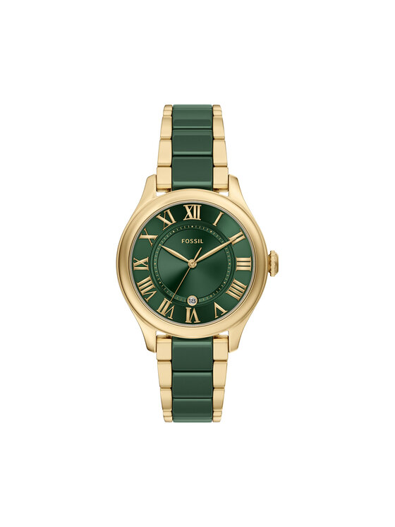 Fossil Uhr Fossil Gilmore Ceramic CE1138 Dunkelgrün