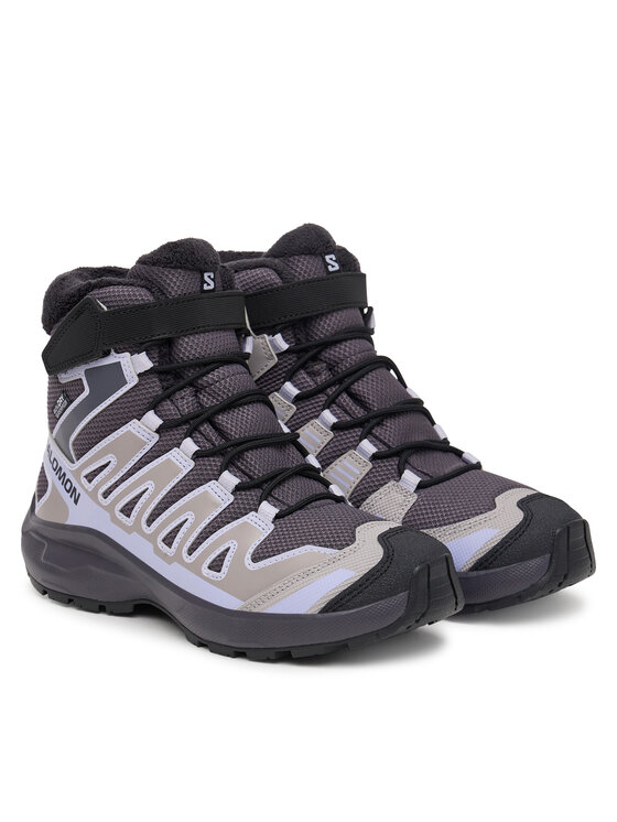 Salomon Трекінгові черевики Salomon XA PRO WINTER WP J L45408400 Світло-сірий