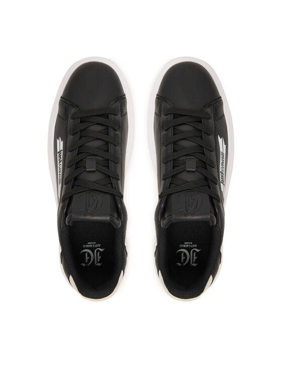 Just Cavalli Sneakersy Just Cavalli 79QA3SBF ZPB63 Čierna