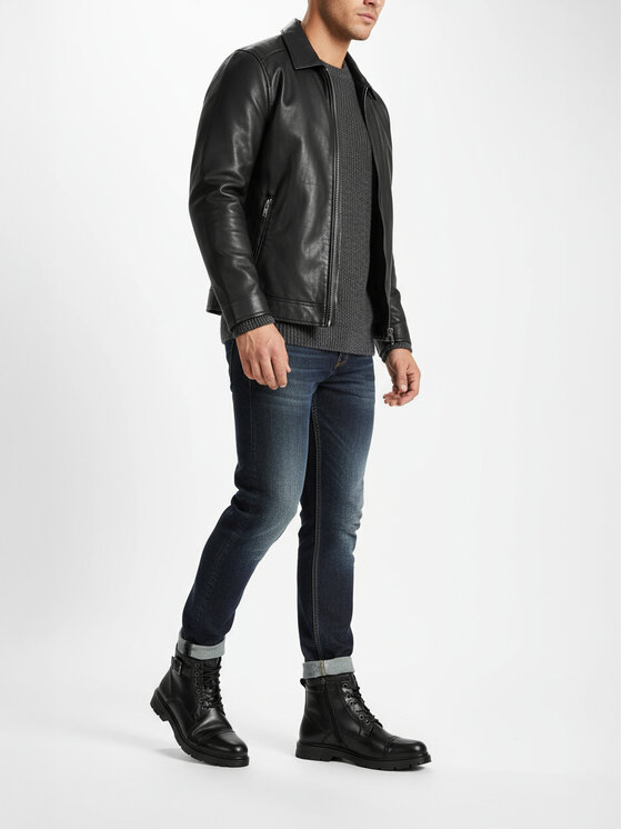 Lanetti Kotníková obuv Lanetti CEO-BENGAL-03 MBS Černá