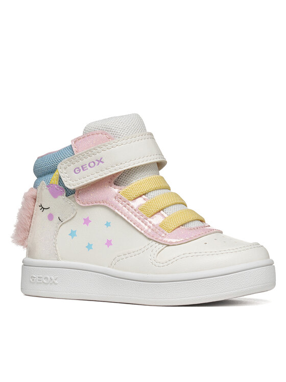 Geox Sneakers Geox B Eclyper Girl B665MB 0BCQ6 C0406 M Bianco