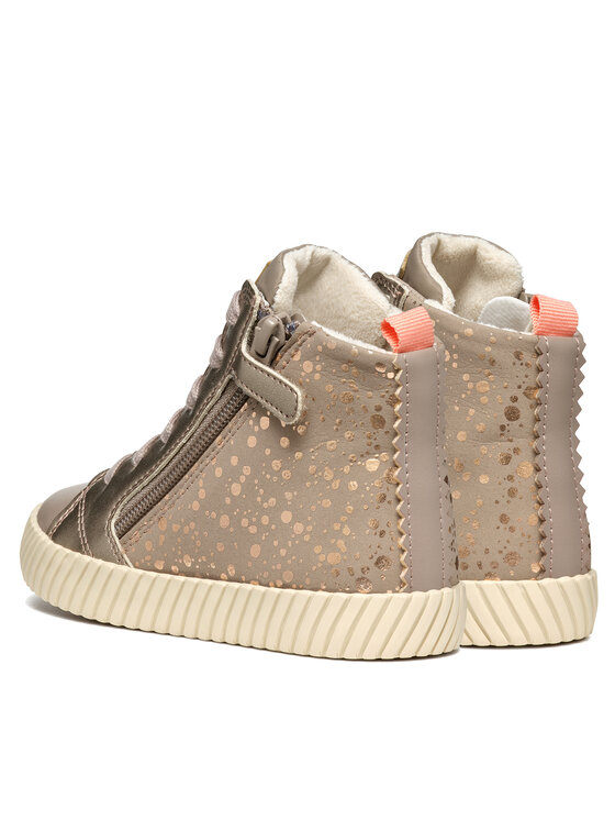 Geox Sneakersy Geox J Mirroless Girl J46MNA 0AUAJ C5005 S Béžová