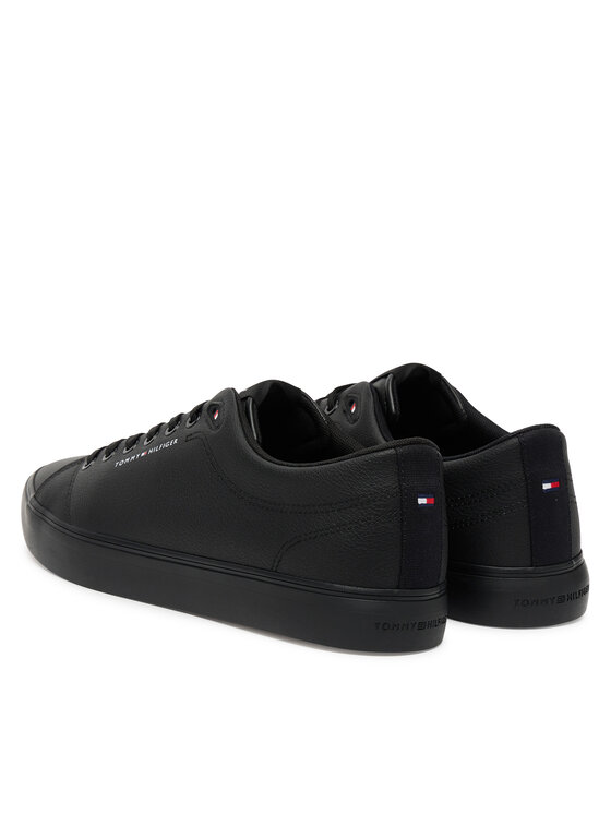 Tommy Hilfiger Sneakersy Tommy Hilfiger Th Hi Vulc Core Low Ii Ess FM0FM05511 Čierna