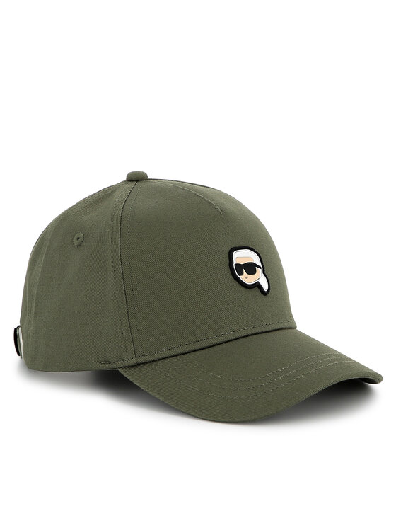 KARL LAGERFELD Καπέλο Jockey KARL LAGERFELD Z30398 Χακί
