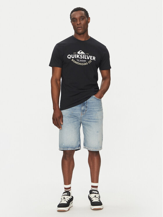 Quiksilver Quiksilver Футболка EQYZT08064 Чорний Regular Fit