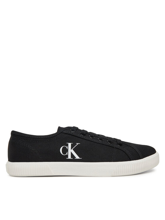 Calvin Klein Jeans Zapatillas de tenis Calvin Klein Jeans Ess Vulc Low Cv Mg Wn YW0YW01762 Negro