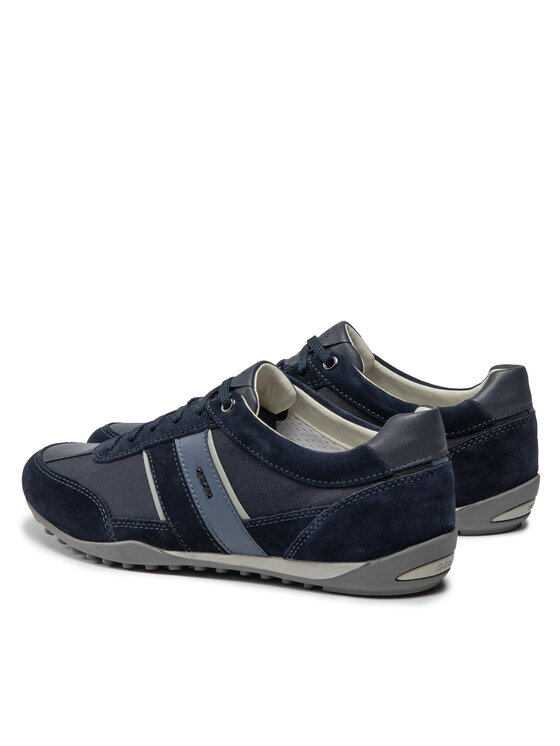 Geox Sneakersy Geox U Wells C U52T5C 02211 C4021 Granatowy