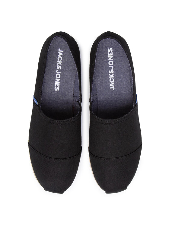 Jack & Jones Espadryle Jack & Jones Jfwespadrille Canvas 12169384 Czarny