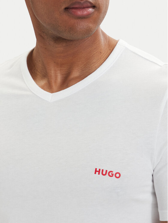 HUGO HUGO Conjunto de camisetas 50566316 Blanco Regular Fit