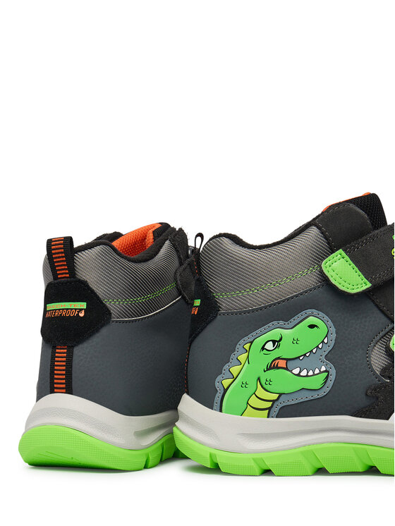 Skechers Gležnjače Skechers Dynamic Trail - Dino-Scouts 406373L/CCLM Siva