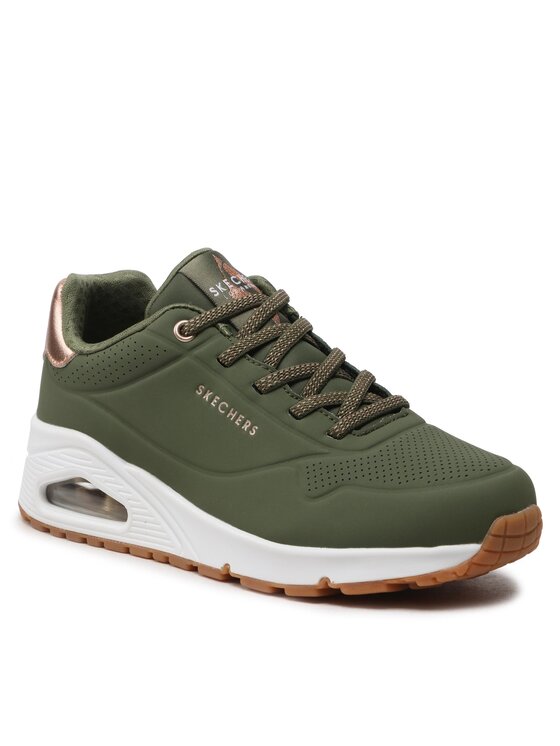 Skechers Снікерcи Skechers Uno Shimmer Away 155196/OLV Хакі
