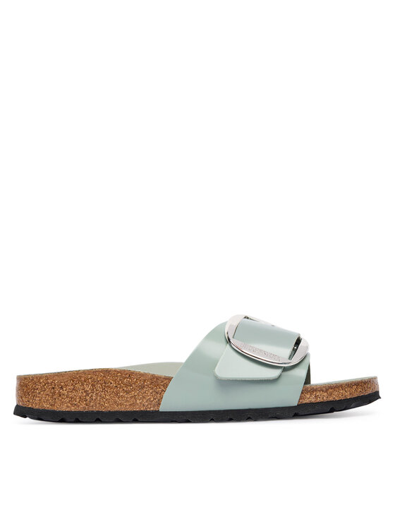 Birkenstock Шльопанці Birkenstock Madrid Big Buckle Hex 1031788 Зелений