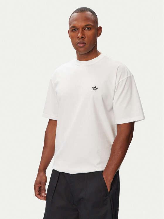 adidas adidas Футболка Trefoil Essentials LooseI A7534 Білий Regular Fit