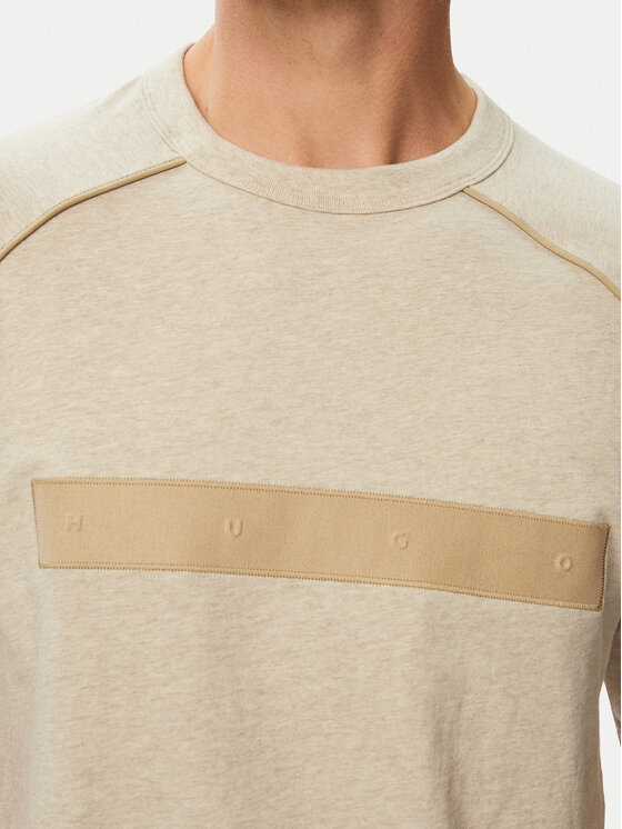 HUGO HUGO Camiseta 50563112 Beis Regular Fit