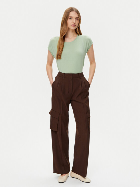 Vero Moda Vero Moda Футболка Ava 10284468 Зелений Regular Fit