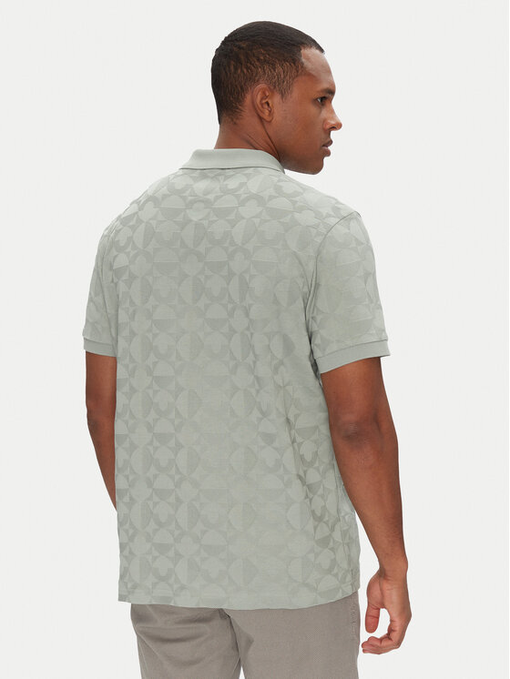 BOSS BOSS Polo marškinėliai Pirax 50538191 Žalia Relaxed Fit