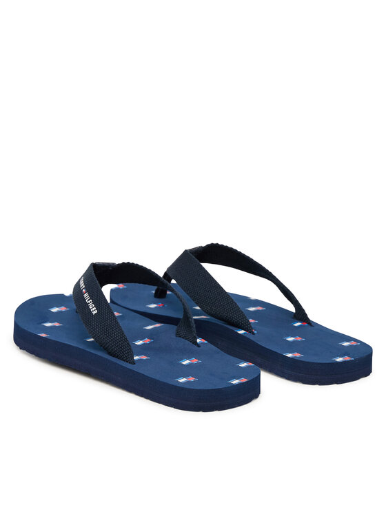 Tommy Hilfiger Natikači Tommy Hilfiger T3X8-34409-0058 Modra