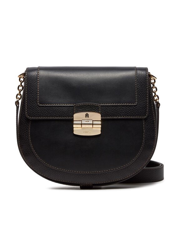Furla Дамска чанта Furla Club 2 S Crossbody WB00525-BX0053-O6000-1007 Черен