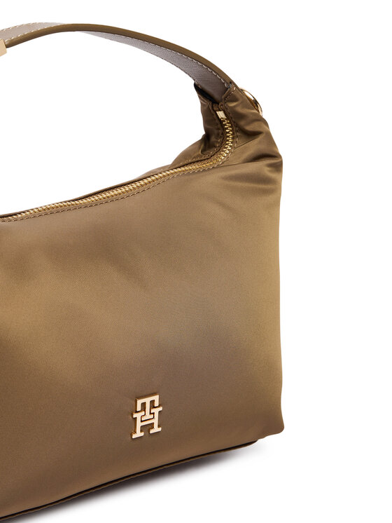 Tommy Hilfiger Torbica Tommy Hilfiger Th Go Crossover Nylon AW0AW18164 Smeđa