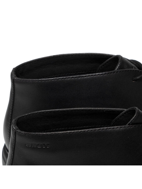 Geox Gležnjarji Geox U Ottavio U16DCB 00043 C9999 Črna