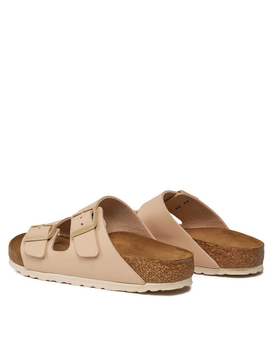 Birkenstock Шльопанці Birkenstock Arizona Birko-Flor 1027723 Бежевий