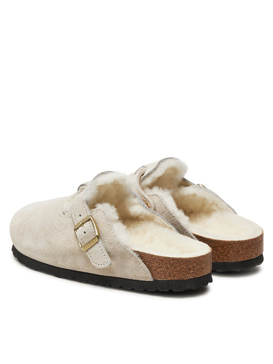 Birkenstock Natikače Birkenstock Boston Shearling Leve 1026192 Bijela